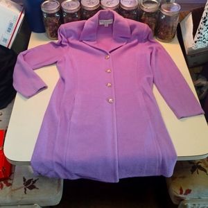 St. John collection button coat